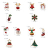 3pcs/set Christmas Gift For Women Men Brooches Enamel Pins Santa Claus Bell Elk Snowflake Xmas Tree Brooch Year Pin - Image 6