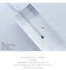 Modian 2020 New Mode 100% Real 925 Sterling Silver Water drop Simple Necklace for Women Korean Style Fine  Jewelry