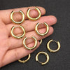 Stainless Steel Hoop Earrings with 3 mm to 5 mm Bands in Multiple Sizes - Image 27