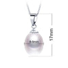 Pearl Pendant Necklace with 6 to 10 mm Pearls - Image 13