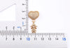 Family Pendant Necklace with Child Figure Combinations and Stone Accents - Image 43