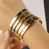 Cuff Bracelets Bangles For Women Stainless Steel Bracelet Jewelry Charm Jewelry Accessories Crystal Bracelet Loves - Image 5