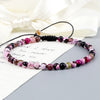 4mm Mini Beads Bracelets for Women Men Round Agates Onyx Stone Yoga Braided Bracelet Elastic Charm Bangle Prayer Jewelry - Image 53
