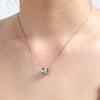 Three-Circle Pendant Necklace with Stone Accents in Multiple Finishes - Image 10
