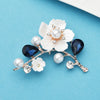 Shell Plum Blossom Flower Brooches For Women Wedding Office Brooch Pins Year Jewelry Gifts - Image 15