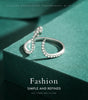 MODIAN 925 Sterling Silver Punk  Exquisite  Clear CZ Snake Adjustable Rings Bangle Earrings For Women Fine Jewelry Sets