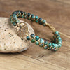 4mm Beads Handmade Bracelet Tree of Life Charm Bracelets African Japser String Braided Bracelets Yoga Friendship Lover Bracelet - Image 1