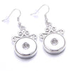 18mm Snap Jewelry Vintage Snap Earrings For Women fit 18mm Snap Button Earrings for Women Earrings - Image 12