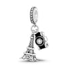 Charms Silver Travel Rome Paris Italy Plane Dangle Charms Fit Pan Bracelet Beads Making Pendants Jewelry - Image 13