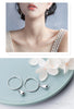 Modian Simple Water Drops Earrings for Women Genuine 925 Sterling Silver Geometric Dangle Earring Fine Jewelry Bijoux