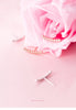 Modian Minimalism Rose Gold Color Stud Earrings for Women Dazzling AAA Clear CZ Wedding Earing Studs 925 Silver Jewelry