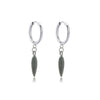 Punk Stainless Steel Chain Hoop Earrings For Women Men Goth Pop Hip Hop Pendants Ear Jewelry Accessories Earring - Image 37