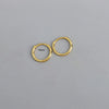 Stainless Steel 1 Pair Minimalist Huggie Hoop Earrings For Women Gold Color Tiny Round Circle 6/8/10mm Punk Unisex Rock Earring - Image 8