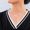Map Outline Pendant Necklace with 45 cm Stainless Steel Chain - Image 4