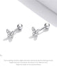 Brilliant Star Butterfly and Snowflake Stud Earrings in Multiple Designs - Image 19