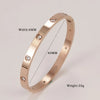 Stainless Steel Cuff Bangle with Crystal Details in Multiple Designs - Image 15