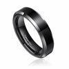 Somen 8mm 6mm Women Men Black Tungsten Carbide Ring Wedding Band Promise Marriage Couples Rings Set Alliance Jewelry - Image 2