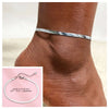 Beach Women Chain Anklet Stainless Steel Rope Twist Chain Link Ankle Summer Foot Bracelet Jewelry - Image 9