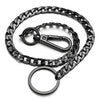 42CM Long Metal Keychain Wallet Belt Chain Rock Punk Trousers Hipster Pant Jean HipHop Jewelry Men's Key Ring Chain - Image 12