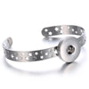 Snaps Jewelry Stainless Steel Snap Button Bracelet Cuff Bangle for Women Men Fit 12mm 18mm Snap Buttons Interchangeable Jewelry - Image 15