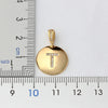 26 Letters Pendant Necklace For Woman Girls Cute Copper Zircon Round Necklace Party Wedding Jewelry Gift - Image 2