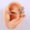 Stainless Steel Cartilage Cuff Earring with 0.8 mm Gauge and 8 mm Shaft - Image 64
