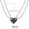 2Pcs Heart Brick Couples Love Necklace For Lovers Women Men Lego Elements Friends Necklaces Valentines Gift Jewelry - Image 6