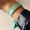 Bohemia Embroidery Letters Woven Tassel Bracelet For Women Handmade Adjustable Rope Braided Bracelet Retro Jewelry Gift - Image 55