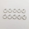 Stainless Steel Retractable Clip On Earrings Non Piercing Fake Hoop Earrings for Women Girls Without Ear Holes Clip Cuffs - Image 9
