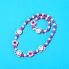 25 styles Cute Animal Flower Cartoon Flower Children's sweater necklace bracelet for children gift - Image 31