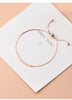 Modian Trendy Authentic Sterling Silver 925 Geometric bending Stick Bracelet for Women Adjustable Tennis Bracelet Fine Jewelry