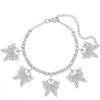 Shining Crystal Maple Leaf Anklets for Women Gold Silver Color Full Rhinestone Tennis Chain Ankle Bracelet Jewelry Gift - Image 15