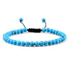 Adjustable 4 mm Beaded Stretch Bracelet in Multiple Color Styles - Image 20