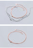 Modian Real 925 Sterling Silver Luxury Double Layer Single Diamond Box Chain Bracelet for Women Bracelet Fine Jewelry