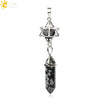 Csja Stone Pendant Merkaba Locket Pendulum Hexagonal Prism Crystal Long Pendants for Necklaces Women Jewelry - Image 23