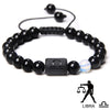 12 Constellation Zodiac Signs Bracelet Black Onyx Beads Cancer Leo Onyx Braided Bracelet for Women Men Couples Jewelry Gift - Image 13