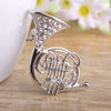 Bucomeoi Trumpet Shaped Brooches Women Crystal Gold-color Costume Music Brooch Musician Shirts Hijab Pins Corsages - Image 8