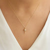 North Star Pendant Necklace Women Girls Inlaid Zircon Plated Gold Elegant Birthday Gift Personability Jewelry - Image 2