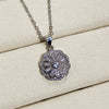 Fresh Style Flower Necklace for Women Cubic Zirconia Romantic Bride Wedding Accessories Fancy Jewelry - Image 4