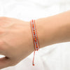 Multicolor Bead Rope Bracelet with Adjustable Fit and Multiple Styles - Image 2