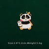 Creative Enamel Female Suit Bird Dragonfly Animal Pin Brooch Woman Bag School Bag Brooches Accessories - Image 7