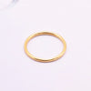 316 Stainless Steel Rounded Thin Rings Women Girls Small Circle Ring Jewelry 1.5mm Rose Gold Silver Color Size 4 5 6 7 8 9 10 11 - Image 8