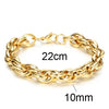 Double Layer Chain Bracelets for Men Stainless Steel Punk Jewelry Antique Christmas Gift Foxtail Male Pulseira Accessory - Image 14