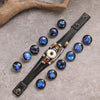 Charm Jewelry 12 Zodiac Weave Bracelets for Women Vintage Multi-layer Stainless Steel 12 Constellations Leather Bracelet - Image 6