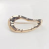 Metal Geometric Brooch Simple Collar Buckles Anti Exposure Multifunction Brooches Pin Accessories For Adult Clothing Ornament - Image 12