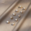 Korean Simple Baroque Pearl Tassel Long Earrings For Woman Gothic Girl's Elegant Jewelry Wedding Party Set Accessories - Image 3