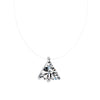 Cubic Zirconia Pendant Necklace Women Invisible Transparent Fishing Line Choker Oval Heart Star Geometric Necklaces - Image 8
