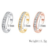 Simple Alloy Crystal Foot Ring Adjustable Opening Toe Ring for Women Girl Summer Beach Vacation Jewelry Finger Ring - Image 14