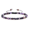 Adjustable 4 mm Beaded Stretch Bracelet in Multiple Color Styles - Image 35