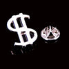 Brooch crystal jewelry Golden Dragon maple leaf bullet Brooch men's shirt Wedding Suit Lapel Badge Pin gift - Image 8